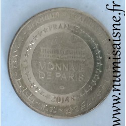 County 63 - MUROL - CASTLE - Archers - Monnaie de Paris - 2014