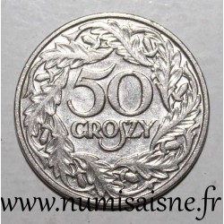POLOGNE - Y 13 - 50 GROSZY 1923