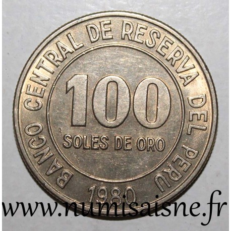 PERU - KM 283 - 100 SOLES 1980