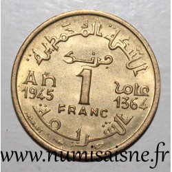 MOROCCO - Y 41 - 1 FRANC 1945 - AH 1364