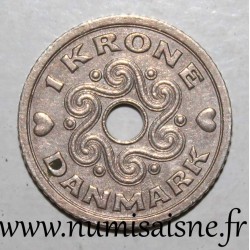 DANEMARK - KM 873 - 1 KRONE 1992