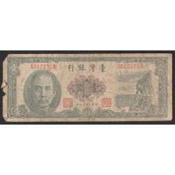 CHINE - PICK 1971 - 1 YUAN 1961