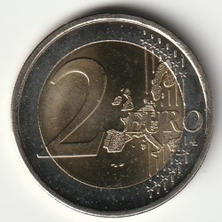 SLOVENIA - KM 100 - 2 EURO 2011 - FRANC ROZMAN - Color