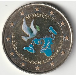MONACO - KM 200 - 2 EURO 2013 - ONU - COULEUR