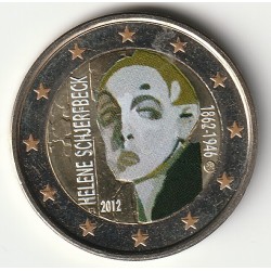 FINLANDE - KM 182 - 2 EURO 2012 - HELENE SCHJERFBECK -  COULEUR