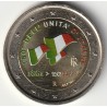 ITALY - KM 338 - 2 EURO 2011 - ITALIAN UNIFICATION - COLOUR