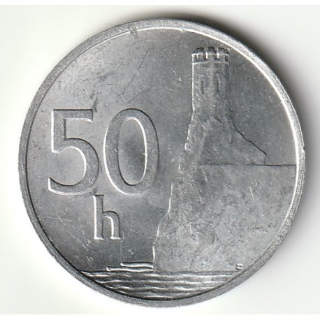 SLOVAKIA - KM 15 - 50 HALIEROV 1993