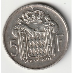 MONACO - 5 FRANCS 1960 - RAINIER III