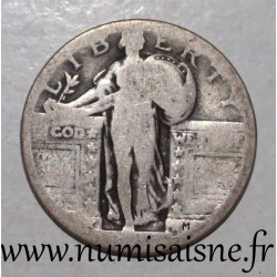 UNITED STATES - 1/4 DOLLAR - Not dated - STANDING LIBERTY QUARTER