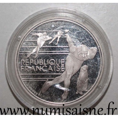 FRANCE - KM 980 - 100 FRANCS 1990 - TYPE ALBERVILLE 1992 - SPEED SKATING