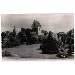 County 51220 - SAINT-THIERRY - THE CHURCH (13th century) VIEW FROM THE CLOS DE L'ABBAYE