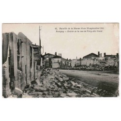 KOMITAT 55800 – REVIGNY – SCHLACHT AN DER MARNE (6. BIS 12. SEPTEMBER 1914) – EINGANG VON DER RUE DE VITRY