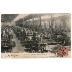 County 51250 - SUIPPES - INTERIOR OF A WEAVING WORKSHOP