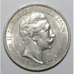 ALLEMAGNE - PRUSSE - KM 522 - 2 MARK 1907 A - Berlin - Wilhelm II