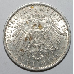 ALLEMAGNE - PRUSSE - KM 522 - 2 MARK 1907 A - Berlin - Wilhelm II
