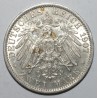 ALLEMAGNE - PRUSSE - KM 522 - 2 MARK 1907 A - Berlin - Wilhelm II