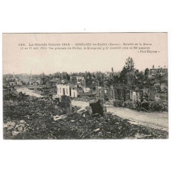 County 51250 - SERMAIZE-LES-BAINS - 1914 - BATTLE OF THE MARNE - GENERAL VIEW OF THE RUINS