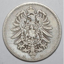 GERMANY - KM 7 - 1 MARK 1878 B - Hanover - Wilhelm I
