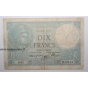 FRANCE - PICK 84 - 10 FRANCS MINERVE - 21/11/1940