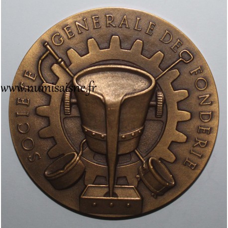 02 - MEDAILLE - SOCIETE GENERALE DE FONDERIE - BRONZE