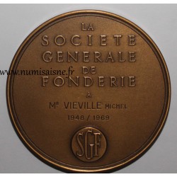 02 - MEDAILLE - SOCIETE GENERALE DE FONDERIE - BRONZE