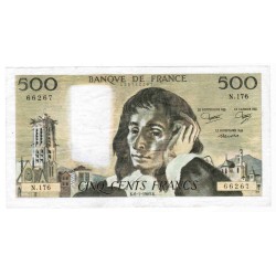 FAY 71/28 - 500 FRANCS...