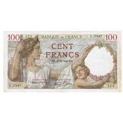 FAY 26/43 - 100 FRANCS...