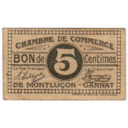 03 - MONTLUÇON - 5 CENTIMES...