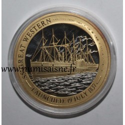 MÉDAILLE - BATEAU - SS...