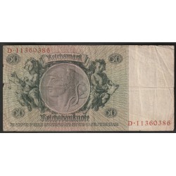 GERMANY - PICK 182 a - 50 REICHMARK - 30/03/1933