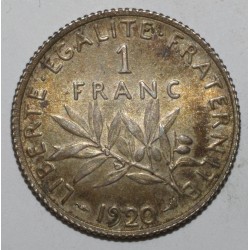 GADOURY 467 - 1 FRANC 1920...