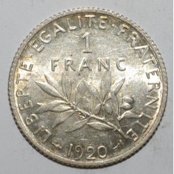 GADOURY 467 - 1 FRANC 1920...