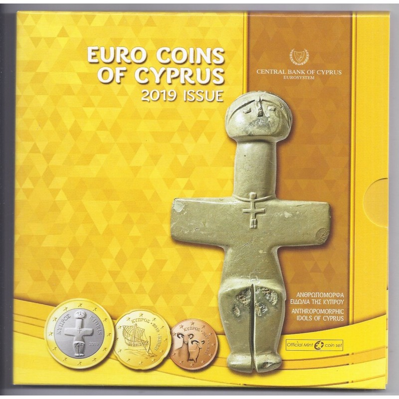 CYPRUS - EURO SET 2019 - 8 COINS