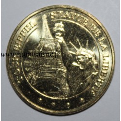 County 75 - PARIS - EIFFEL TOWER - STATUE OF LIBERTY - Monnaie de Paris - 2015