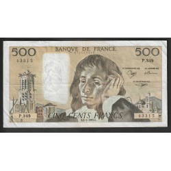 FAY 71/48 - 500 FRANCS...