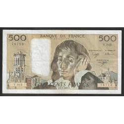 FAY 71/46 - 500 FRANCS...