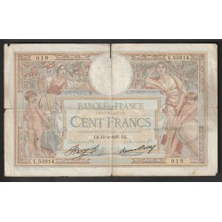 FAY 24/16 -100 FRANCS Luc...