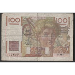 FAY 28/40 - 100 FRANCS...