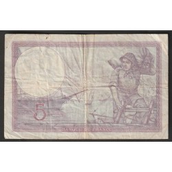 FAY 03/17 - 5 FRANCS VIOLET - 27/07/1933 - Q.56999 - PICK 72