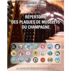 LAMBERT - DIRECTORY OF CHAMPAGNE MUSELET PLATES - VOLUME 1 - UPDATED 2024
