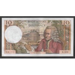 FRANCE - 10 FRANCS VOLTAIRE...