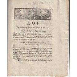 OLD DOCUMENT - YEAR 1790 -...