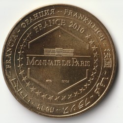 County 89 - GUEDELON - CASTLE - Monnaie de Paris - 2010