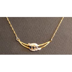 CHOKER - GELBGOLD - 18...