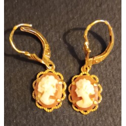 BOUCLES D'OREILLES OR JAUNE...