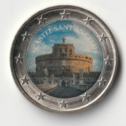 ITALIE - 2 EURO - CHÂTEAU...