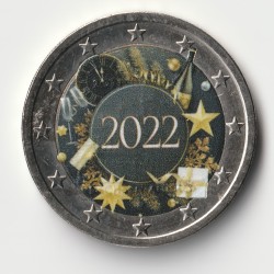 2 EURO - NEW YEAR - 2022 -...