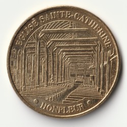 County 14 - HONFLEUR - SAINT CATHERINE CHURCH - Monnaie de Paris - 2012