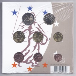 FRANCE - EURO BRILLIANT UNCIRCULATED COIN SET 2021