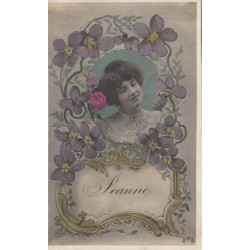 VINTAGE POSTCARD - JEANNE